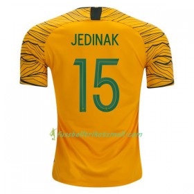 Günstige Fußballtrikots Australien Jedinak 15 WM 2018 Heimtrikotsatz kaufen